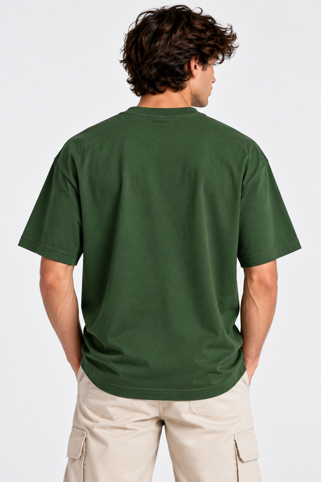 Polera Winkul Diseño minimalista Verde