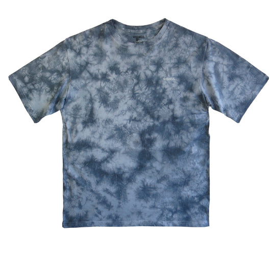 Polera color Plomo estilo Tie-Dye