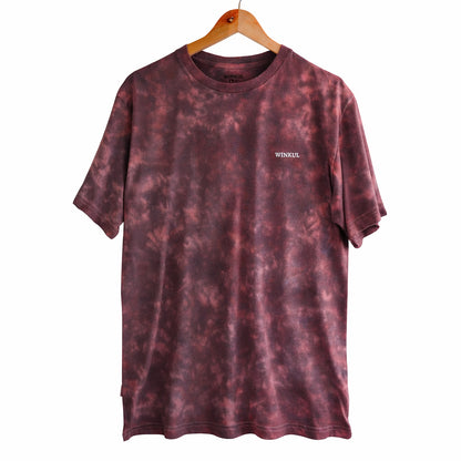 Polera burdeo Tie-Dye