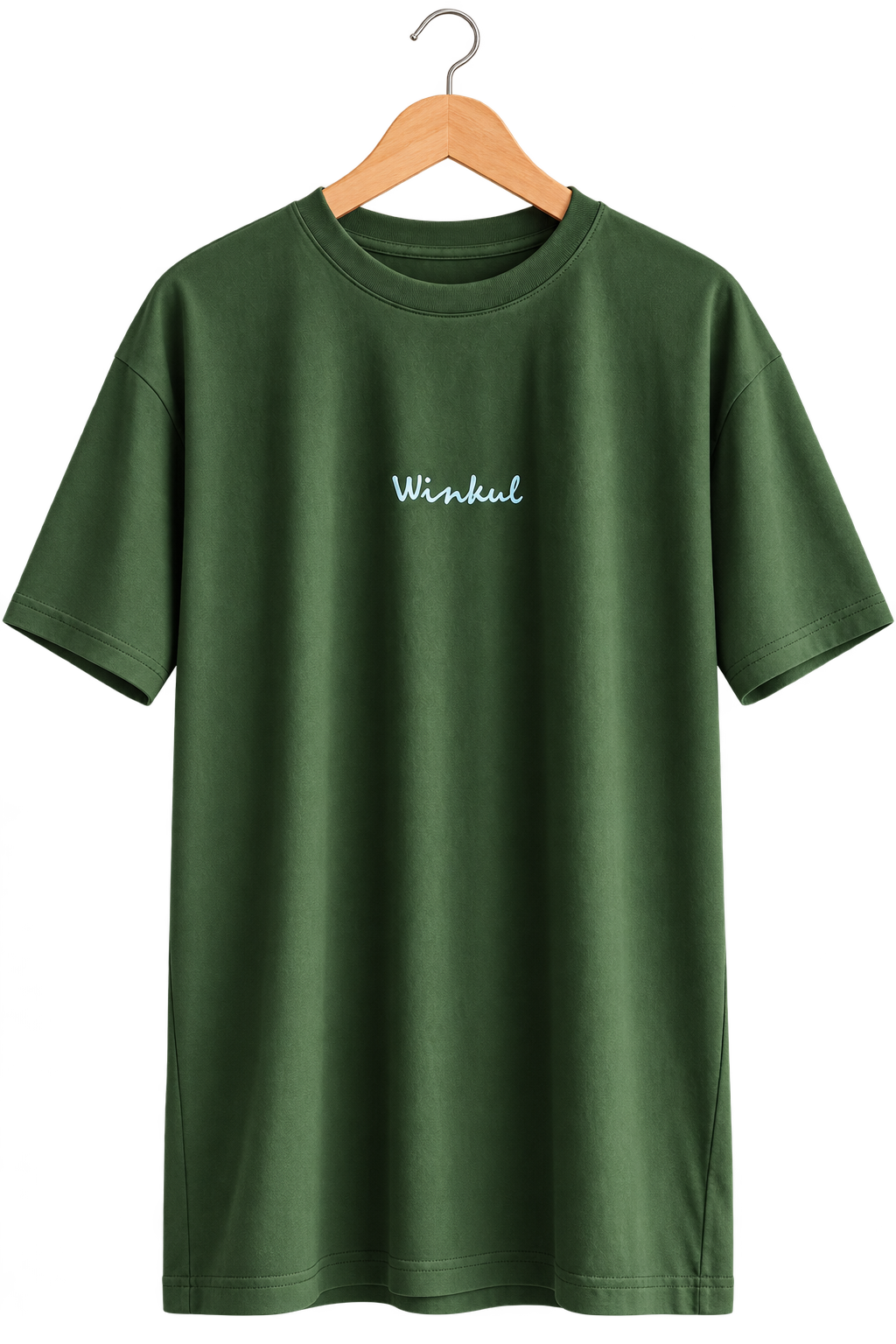 Polera Winkul Diseño minimalista Verde