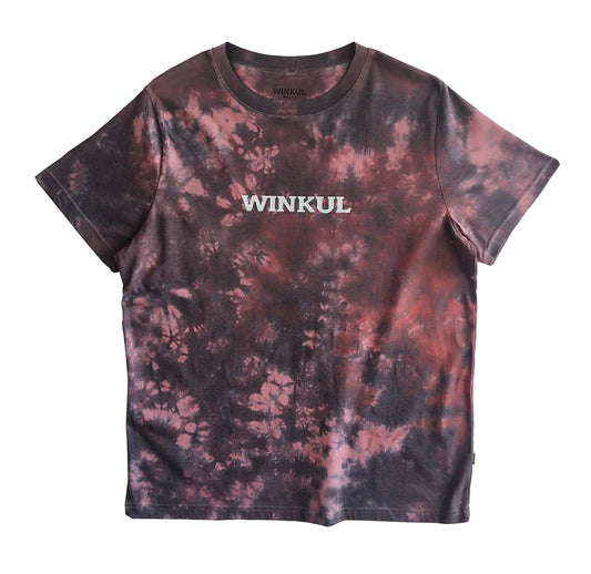 Polera burdeo Tie-Dye