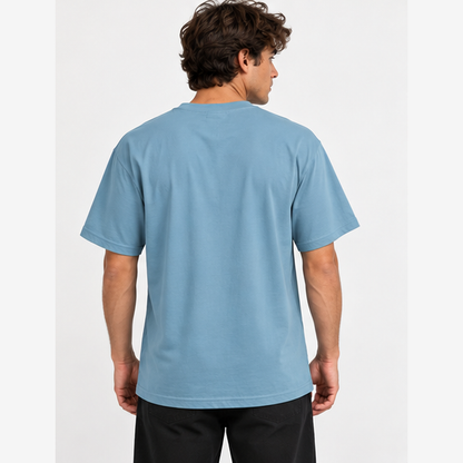 Polera Winkul Diseño minimalista Celeste