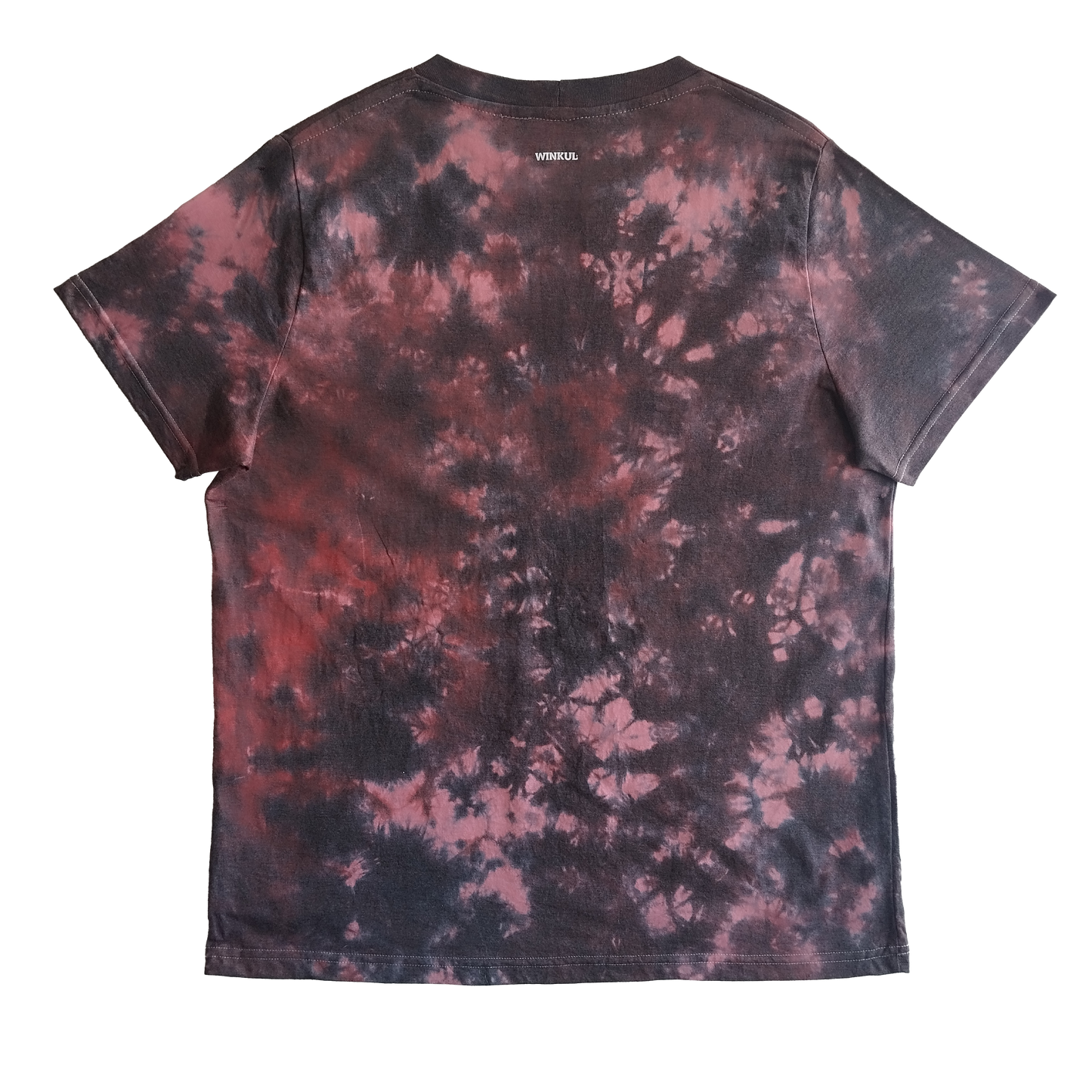 Polera burdeo Tie-Dye