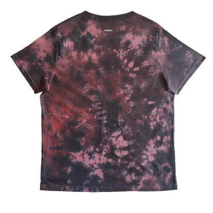 Polera burdeo Tie-Dye