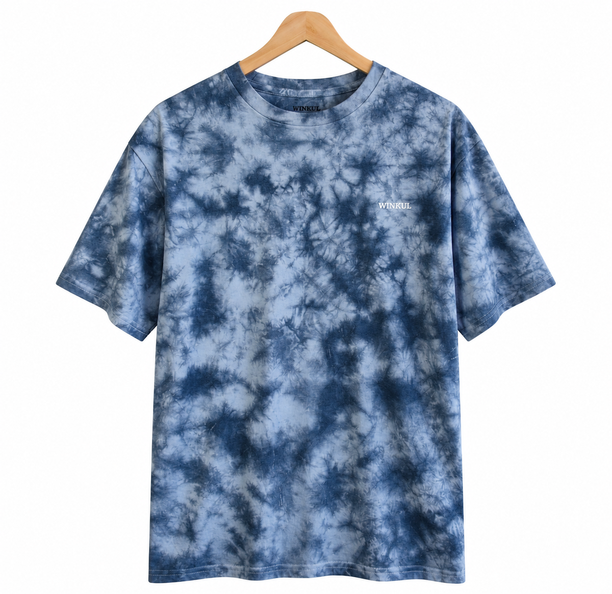 Polera color Plomo estilo Tie-Dye