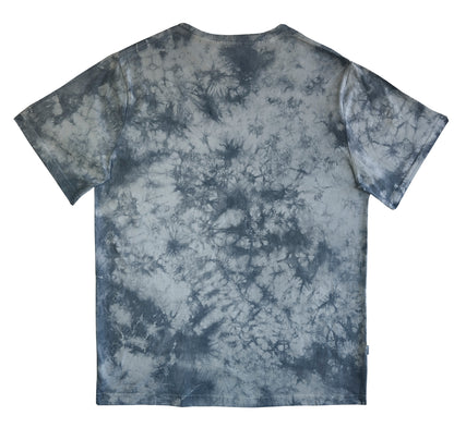 Polera color Plomo estilo Tie-Dye